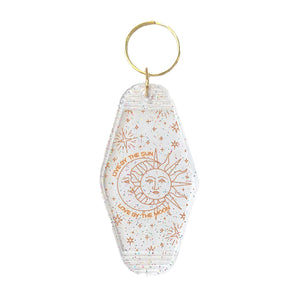 Live By The Sun Motel Keyring