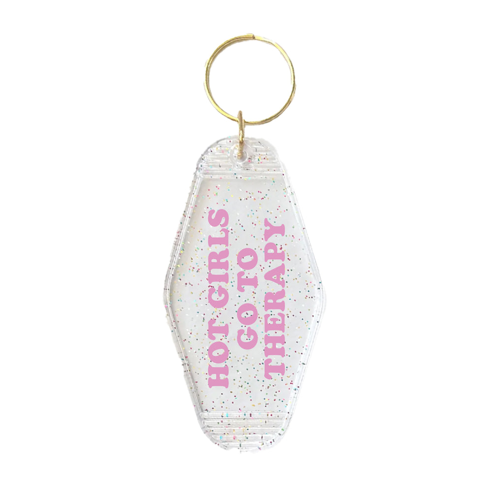Hot Girls Slogan Motel Keyring – LoveCases