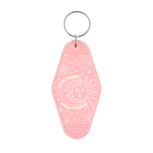 Live By The Sun Motel Keyring
