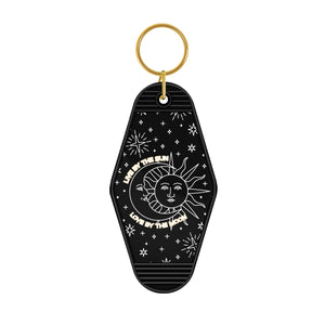 Live By The Sun Motel Keyring