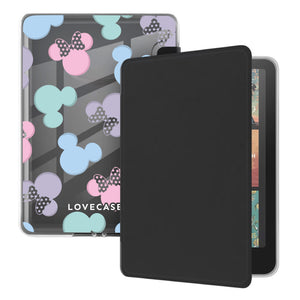 Pastel Mickey & Minnie Foldable Kindle Cover