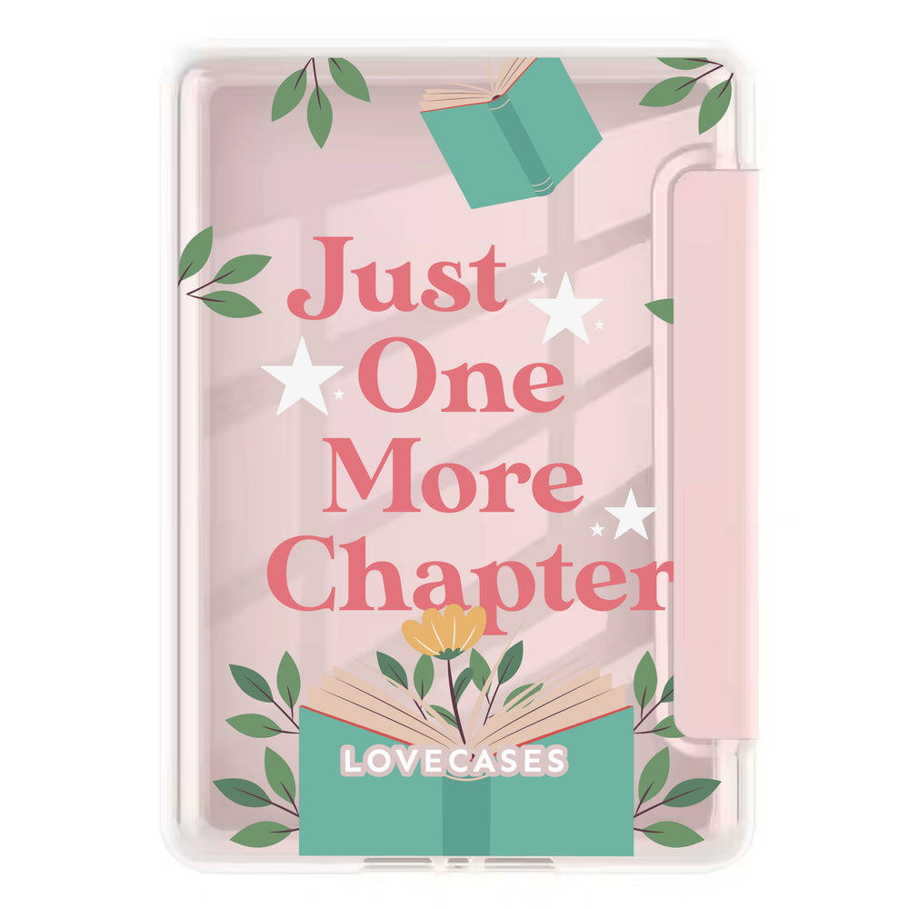 Just One More Chapter Foldable Kindle Cover