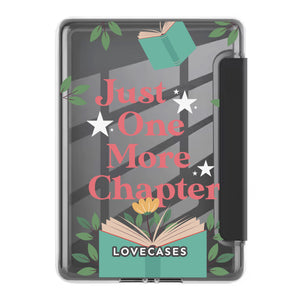 Just One More Chapter Foldable Kindle Cover