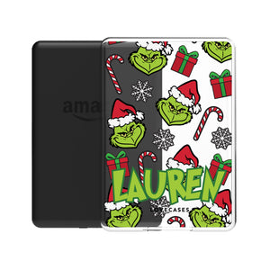 Personalised Grinchmas Kindle Case
