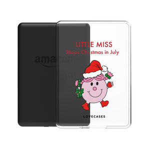 Little Miss Shops Christmas In July Kindle Case