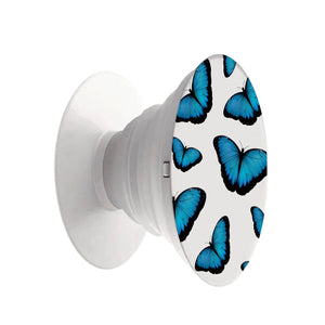 Blue Butterfly Kindle Grip Pop Holder & Stand