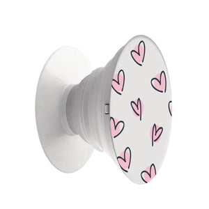 Scattered Hearts Kindle Grip Pop Holder & Stand