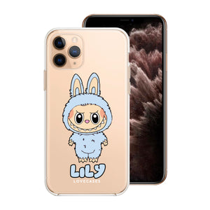 Personalised Blue Labubu Craze Phone Case