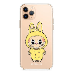 Yellow Labubu Craze Phone Case