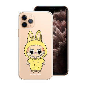 Yellow Labubu Craze Phone Case