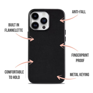 Ditsy Floral Soft-Touch Leather Phone Case