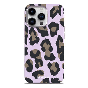 Leopard Soft-Touch Leather Phone Case