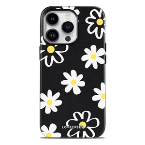 Daisy Soft-Touch Leather Phone Case