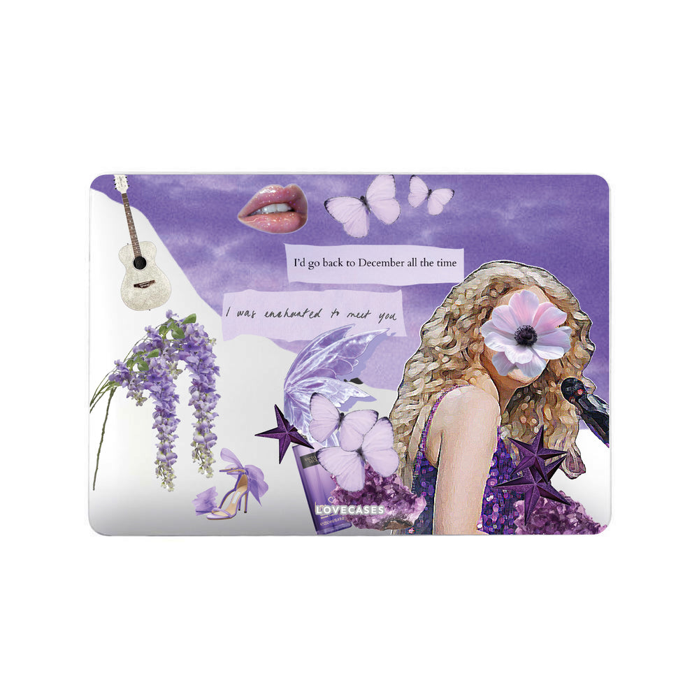 Lavender Sky MacBook Case