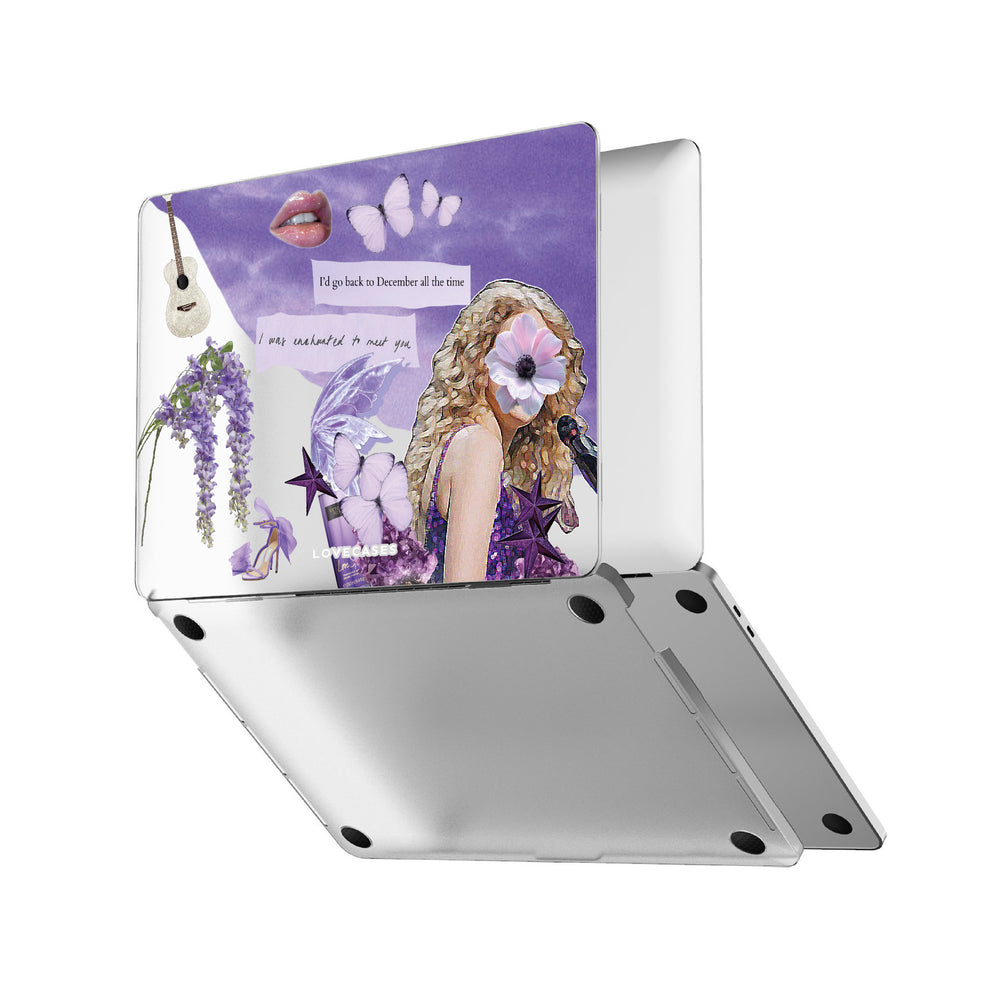 Lavender Sky MacBook Case