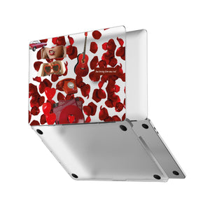 Red Roses MacBook Case