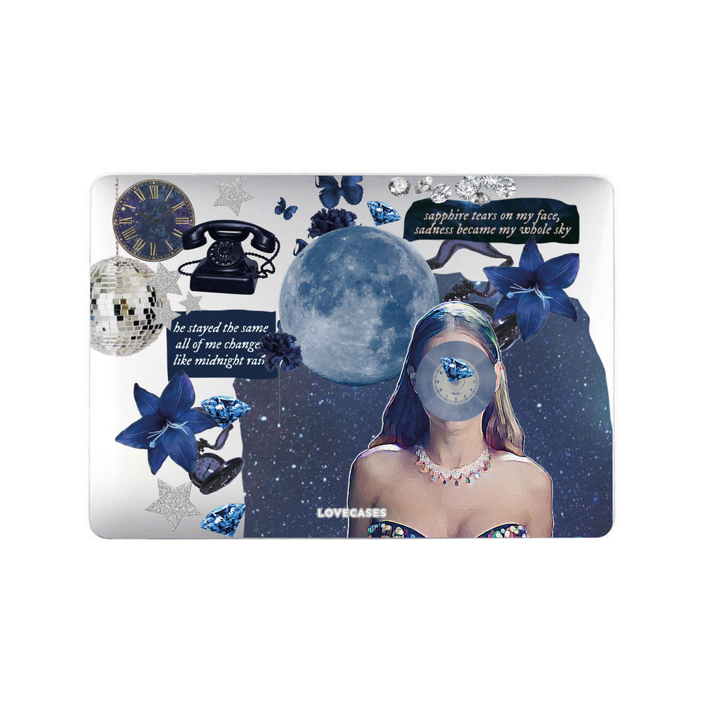 Blue Moonlight MacBook Case