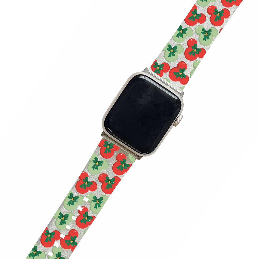 
            
                Load image into Gallery viewer, Merry Mickey Clear Glitter Smartwatch Strap
            
        