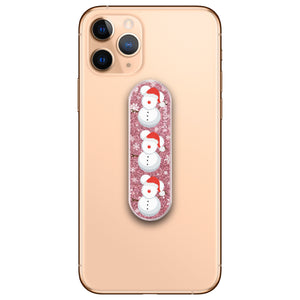 Snowball Mickey Glitter Phone Loop