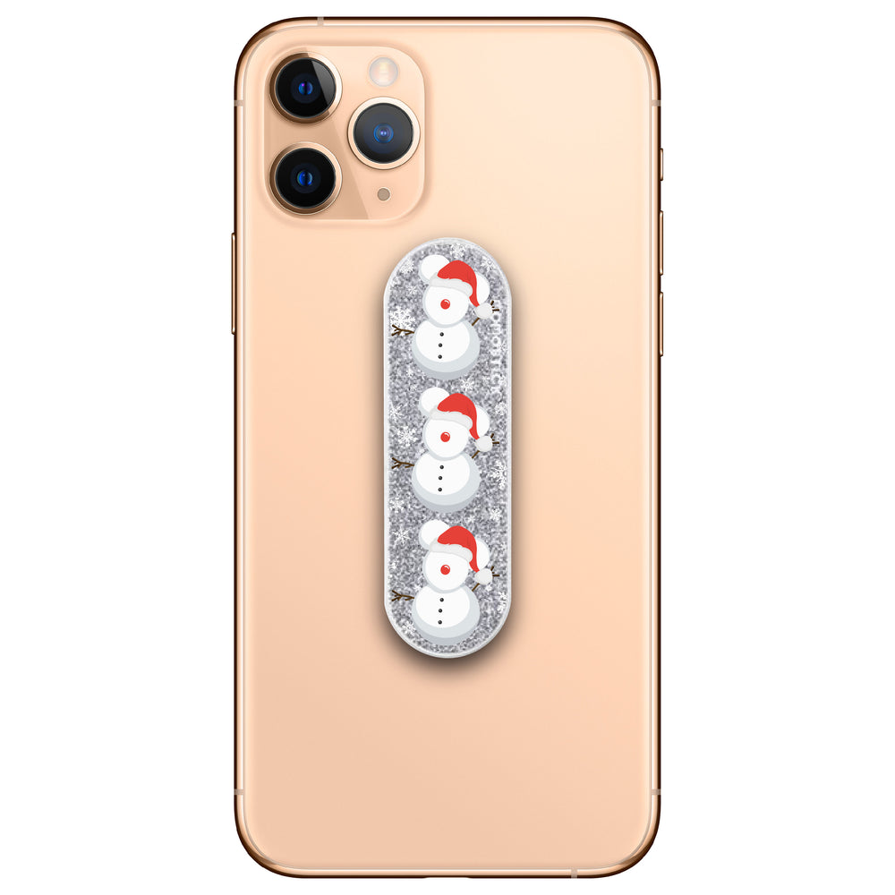 Snowball Mickey Glitter Phone Loop