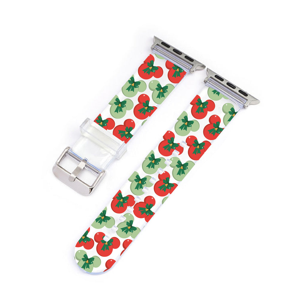 Merry Mickey Clear Smartwatch Strap