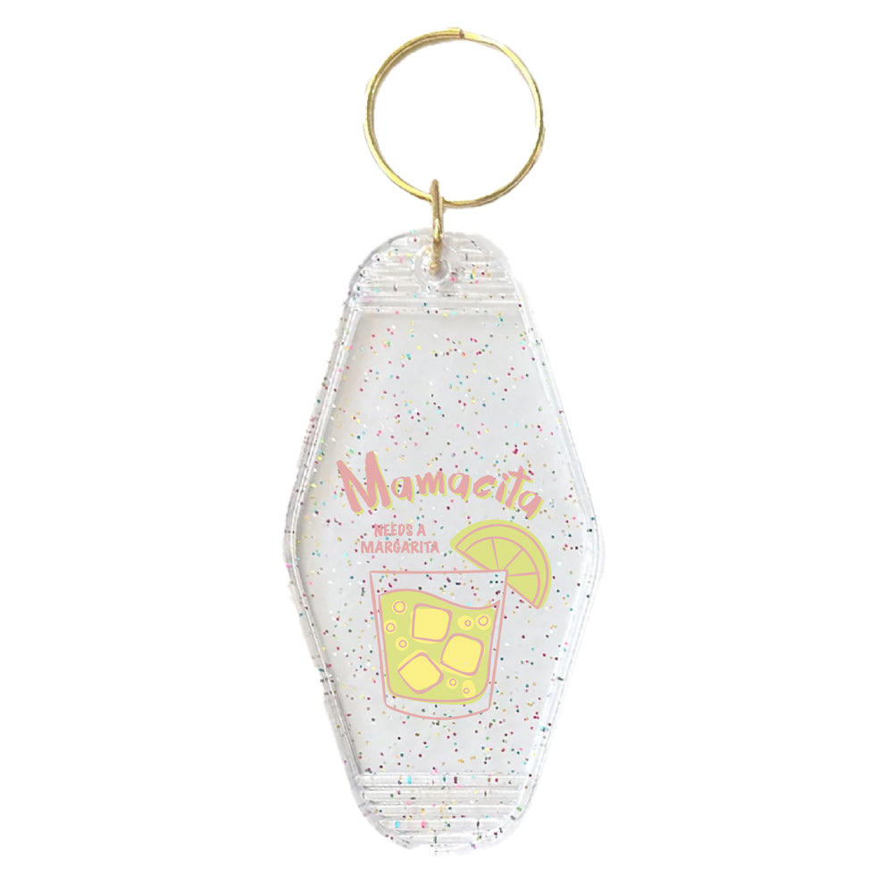 Mamacita Needs a Margarita Motel Keyring