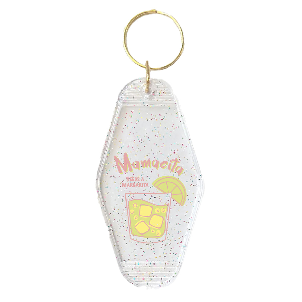 Mamacita Needs a Margarita Motel Keyring