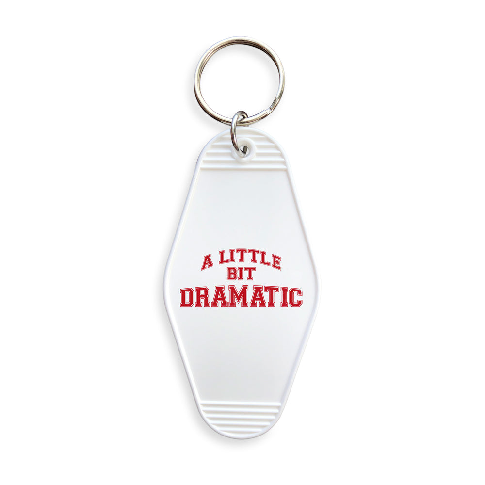 A Little Bit Dramatic Motel Keyring