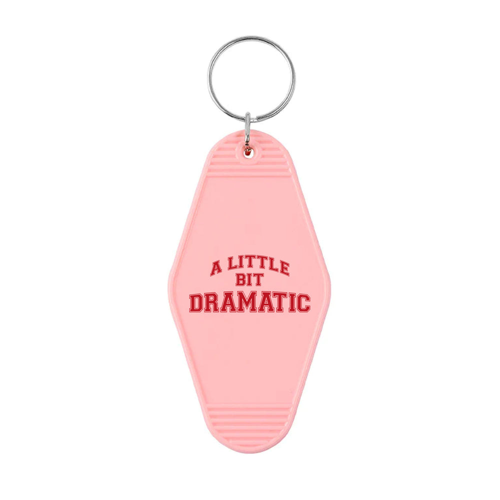 A Little Bit Dramatic Motel Keyring