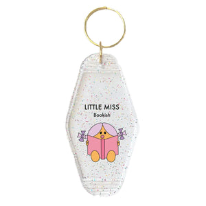 Little Miss Bookish Motel Keyring