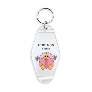 Little Miss Bookish Motel Keyring