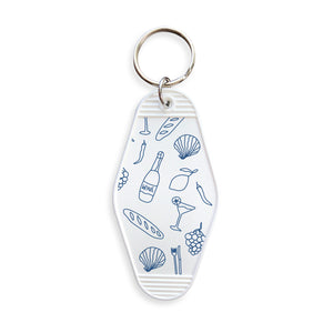 Summer Holidays Motel Keyring