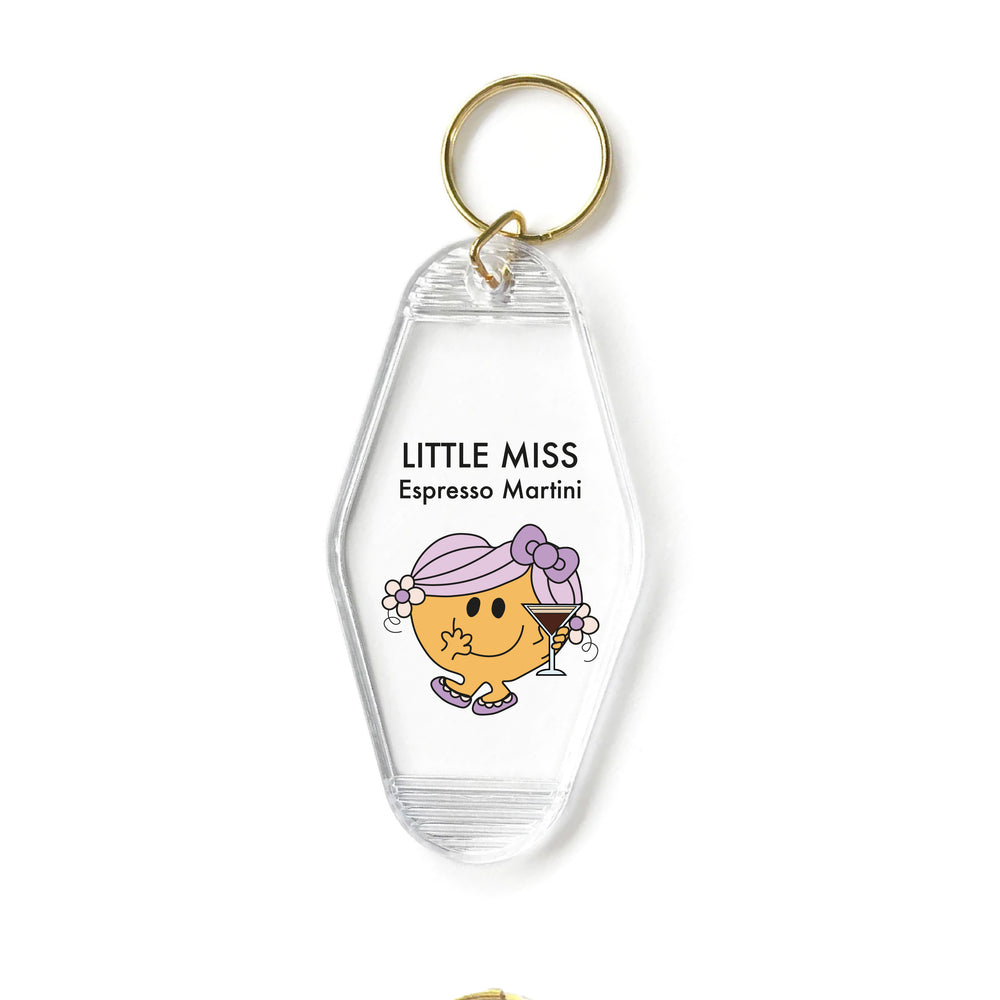 Little Miss Espresso Martini Motel Keyring