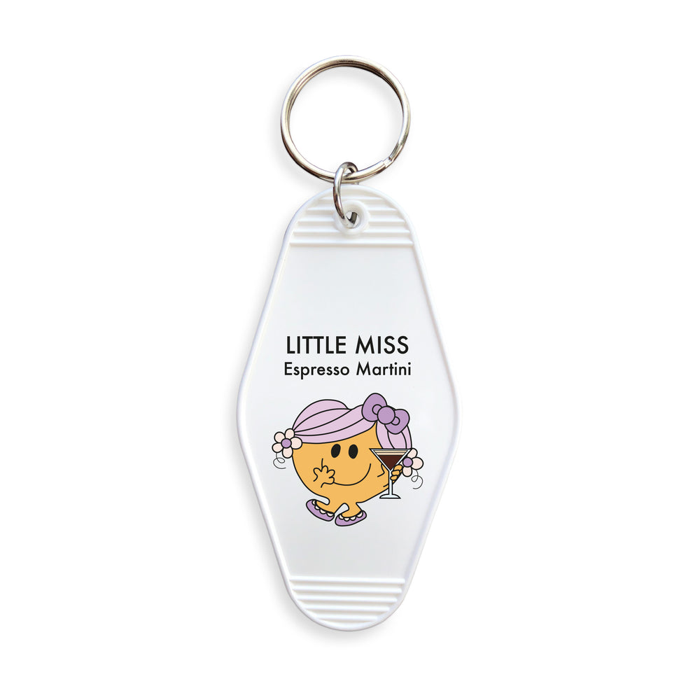 Little Miss Espresso Martini Motel Keyring