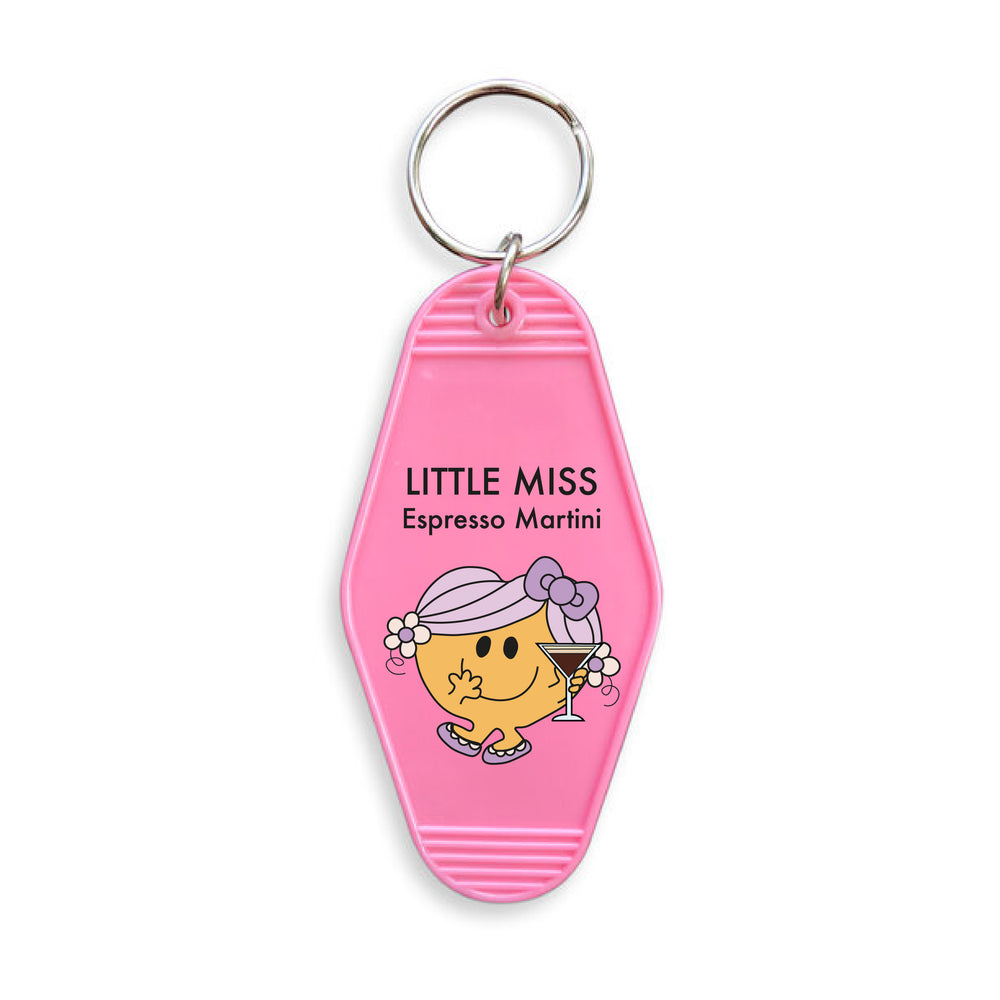 Little Miss Espresso Martini Motel Keyring