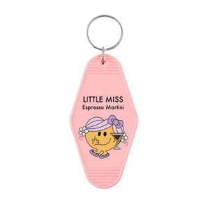 Little Miss Espresso Martini Motel Keyring