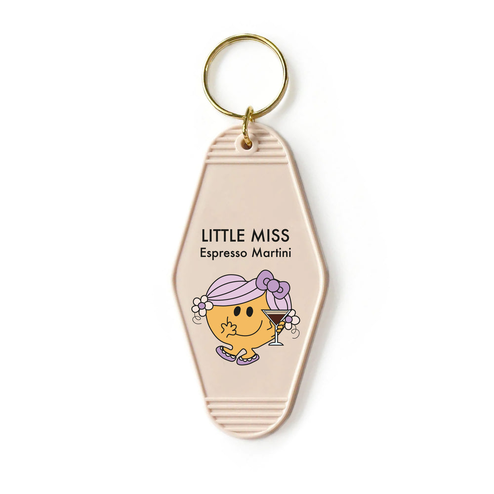 Little Miss Espresso Martini Motel Keyring