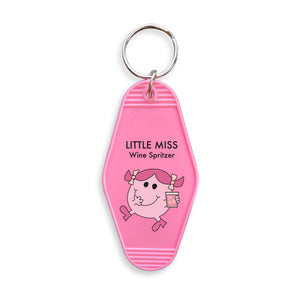 Little Miss Wine Spritzer Motel Keyring