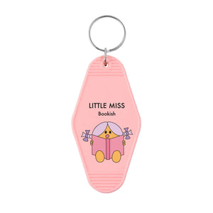 Little Miss Bookish Motel Keyring