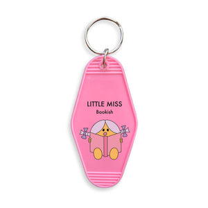 Little Miss Bookish Motel Keyring