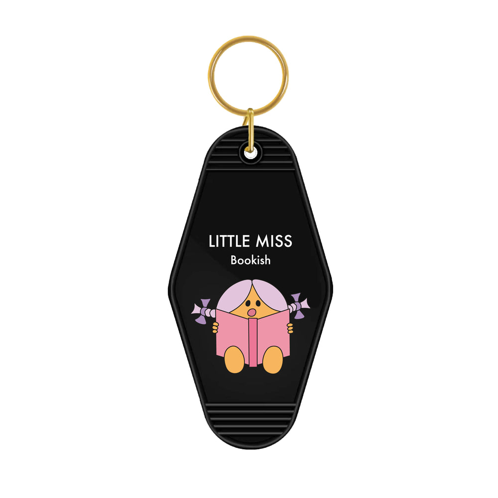 Little Miss Bookish Motel Keyring