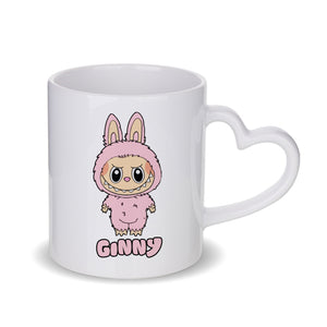 Personalised Pink Labubu Craze Mug