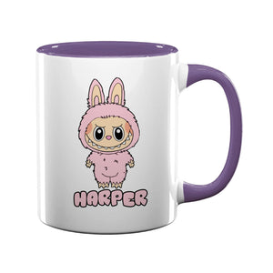 Personalised Pink Labubu Craze Mug