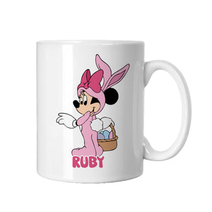 Personalised Easter Minnie Mug