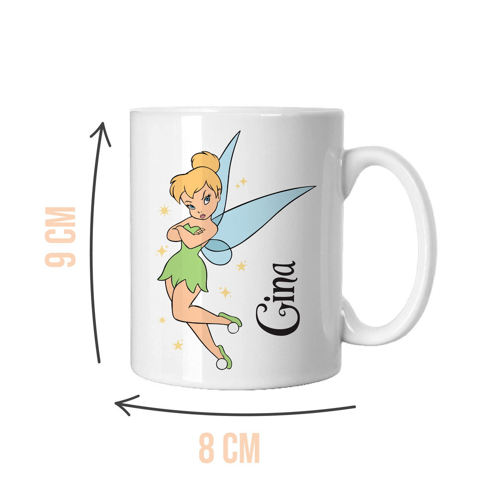Personalised Too Sassy for Neverland Mug