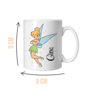 Personalised Too Sassy for Neverland Mug