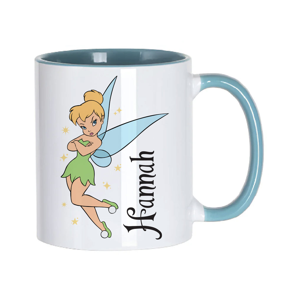 Personalised Too Sassy for Neverland Mug