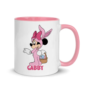 Personalised Easter Minnie Mug