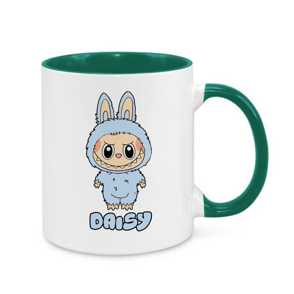 Personalised Blue Labubu Craze Mug