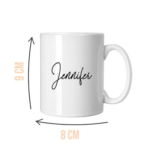 Personalised Script Mug